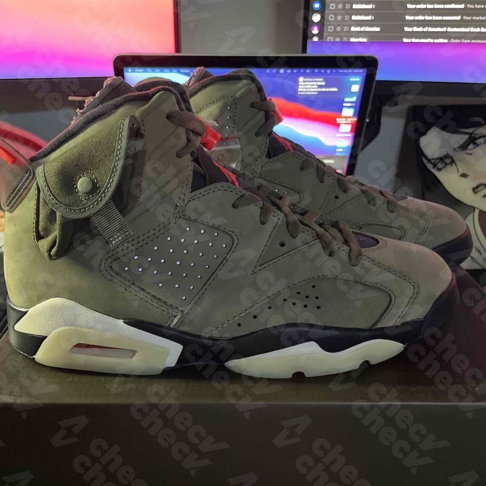 Air Jordan 6 Travis Scott check check passed